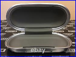 Bentley Sunglasses Case Spectacles Case Black Piano Wood, Dove Gray insert #B12