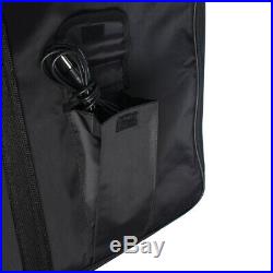 Black 61-key Keyboard Thick Padded Electric Piano Bag Double Shoulder Case UK