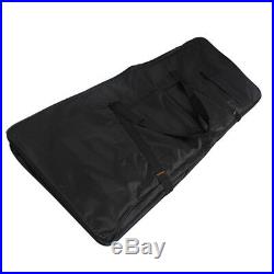 Black 76-key Keyboard Electronic Piano Padded Case Gig Bag Carry Bag
