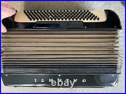 Black Galanti Piano Accordion 120 Used