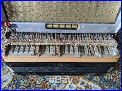 Black Scandalli Piano Accordion LMM 41 120 with MIDI, case included