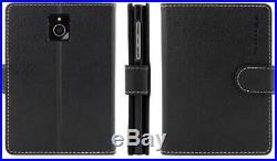 Blackberry Passport 8B0F Piano Black Unlocked + Snugg Leather Case + Sync Pod
