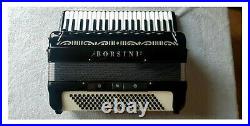 Borsini 120 Bass 41 Keys Piano Accordion Excellent Condition -case Included