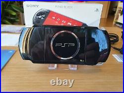 Boxed PSP 3000 bundle (genuine Sony charger, case, battery) 64GB card MINT (CFW)