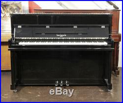 Brand new, Besbrode SU 112 upright piano with a black case. 5 year warranty
