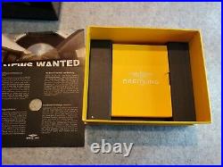 Breitling Premium Bakelite Watch presentation piano finish box case papers