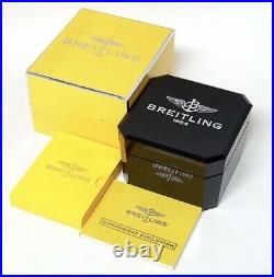 Breitling Watch Box Presention Case Chronomat Evolution With Cardboard Outer