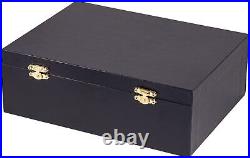 Broadway Gifts Black Baby Grand Piano Music Box with Bench and Black Case Play