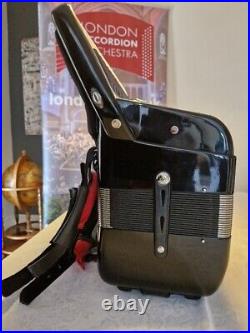 Bugari 120 Bass Converter Freebass Piano Accordion, superb condition