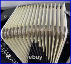 Calvi Parma 41 Key 120 Bass Accordion, With Harness Straps And Case