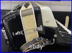 Calvi Parma 41 Key 120 Bass Accordion, With Harness Straps And Case