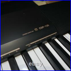 Casio CDP-130 Electric 88 Key Weight Hammer Piano Black Carry Case + Pedal