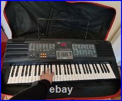 Casio CTK 750 keyboard + power adapter & soft carry case GREAT SOUNDING PIANO