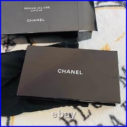 Chanel Cosmetic Bag Pouch Lipstick Case Clutch Piano Baking Varnish Jewel Case