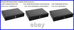 Coin Case Black Piano TRIO 105 Compartments 32.5mm SAFE-6591-5869-1 3 Drawers