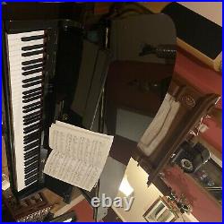DIGITAL BABY GRAND PIANO SE-900G/ 900 SAMICK EBONY BLACK CASE 88 waighted keys