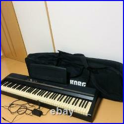 Defect Korg SP-170S 88-Key Digital Piano Black w / Power Code And Soft Case