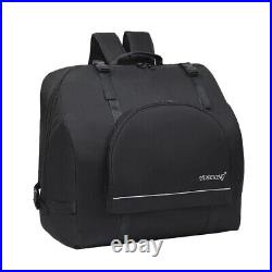 Durable 80-96 Bass Piano Accordion Gig Bag Cases Backpack Waterproof Black
