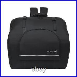 Durable Padded 120 Bass Piano Accordion Gig Bag Storage Carrying Cases Black