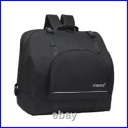Durable Padded 120 Bass Piano Accordion Gig Bag Storage Carrying Cases Black