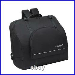 Durable Padded 60 Bass Piano Accordion Gig Bag Storage Cases Backpack Black