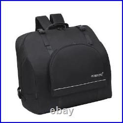 Durable Padded Piano Accordion Gig Bag Storage Cases Black 120 Bass