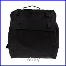 Durable Thick Padded 60 Bass Piano Accordion Case with Accessory Pockets
