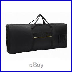 Dustproof Black Bag Carrying Case Carry for 61 Key Keyboard Electronic Piano UK
