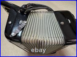 EXCELSIOR Accordion MOD. 580 Black With Case Excellent Condition ships from Japan