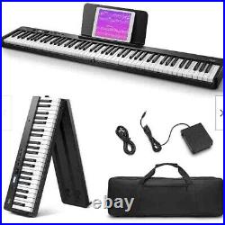 Eastar EP-10 Beginner Foldable Digital Piano 88 Key Full Size Semi Wei With Case