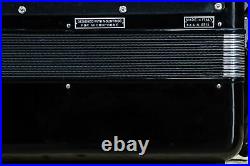 Empire The 600 120-Bass 41-Key 7-Treble Switch Black Piano Accordion withCase