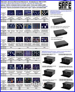 Euro-Course-Coin-Sets Cabinet-Case-Black-Piano 60x Sets Safe 6590-5861-1