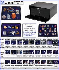 Euro-Course-Coin-Sets Cabinet-Case-Black-Piano 60x Sets Safe 6590-5861-1