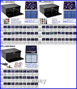 Euro-Course-Coin-Sets Cabinet-Case-Black-Piano 60x Sets Safe 6590-5861-1