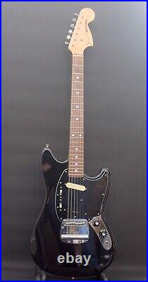 Fender Japan Mustang MG-69 MIJ 2002, Piano Black with hard case