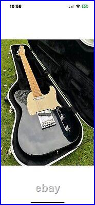 Fender Telecaster USA Standard Piano Black + Hard Case Maple? American? 2008