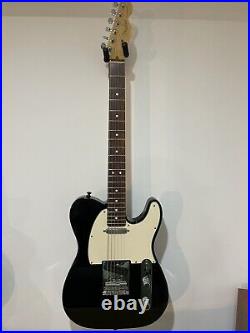 Fender Telecaster USA Standard Piano Black + Hard Case Maple? American? 2008