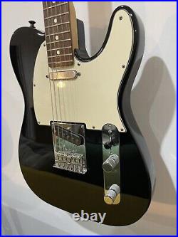 Fender Telecaster USA Standard Piano Black + Hard Case Maple? American? 2008