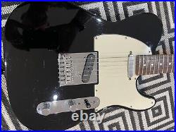 Fender Telecaster USA Standard Piano Black + Hard Case Maple? American? 2008