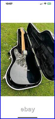 Fender Telecaster USA Standard Piano Black + Hard Case Maple? American? 2008