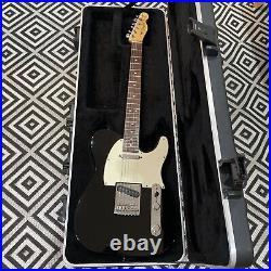 Fender Telecaster USA Standard Piano Black + Hard Case Maple? American? 2008