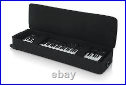 GATOR Keyboard Case Lightweight Semi-Hard Type GK Keyboard Series Black GK-88 SL