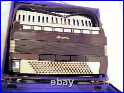 Galotta 120 bass accordion with case excellent used condition