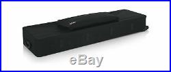 Gator Lightweight Rolling Keyboard Case 88 Note Electric Piano Padded Strap GK88