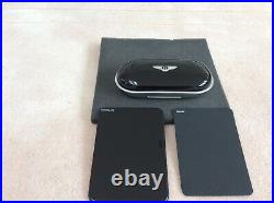 Genuine Bentley Continental GT Flying Spur sunglasses case, Piano Black NEW