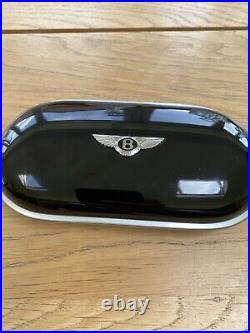 Genuine Bentley Continental GT Flying Spur sunglasses case, Piano Black NEW