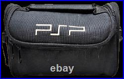 Genuine Sony PSP-3002 Portable PlayStation Console Piano Black + Carry Case