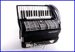 German Made Top Accordion Weltmeister Diana 96 bass, 16 reg. +Case&Straps-Video