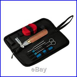 Grand Piano Tuner Wrench Hammer Rubber Mutes and Storage Case Maintence Tools