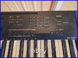 Great condition Casio CDP-230R digital piano with custom hard case